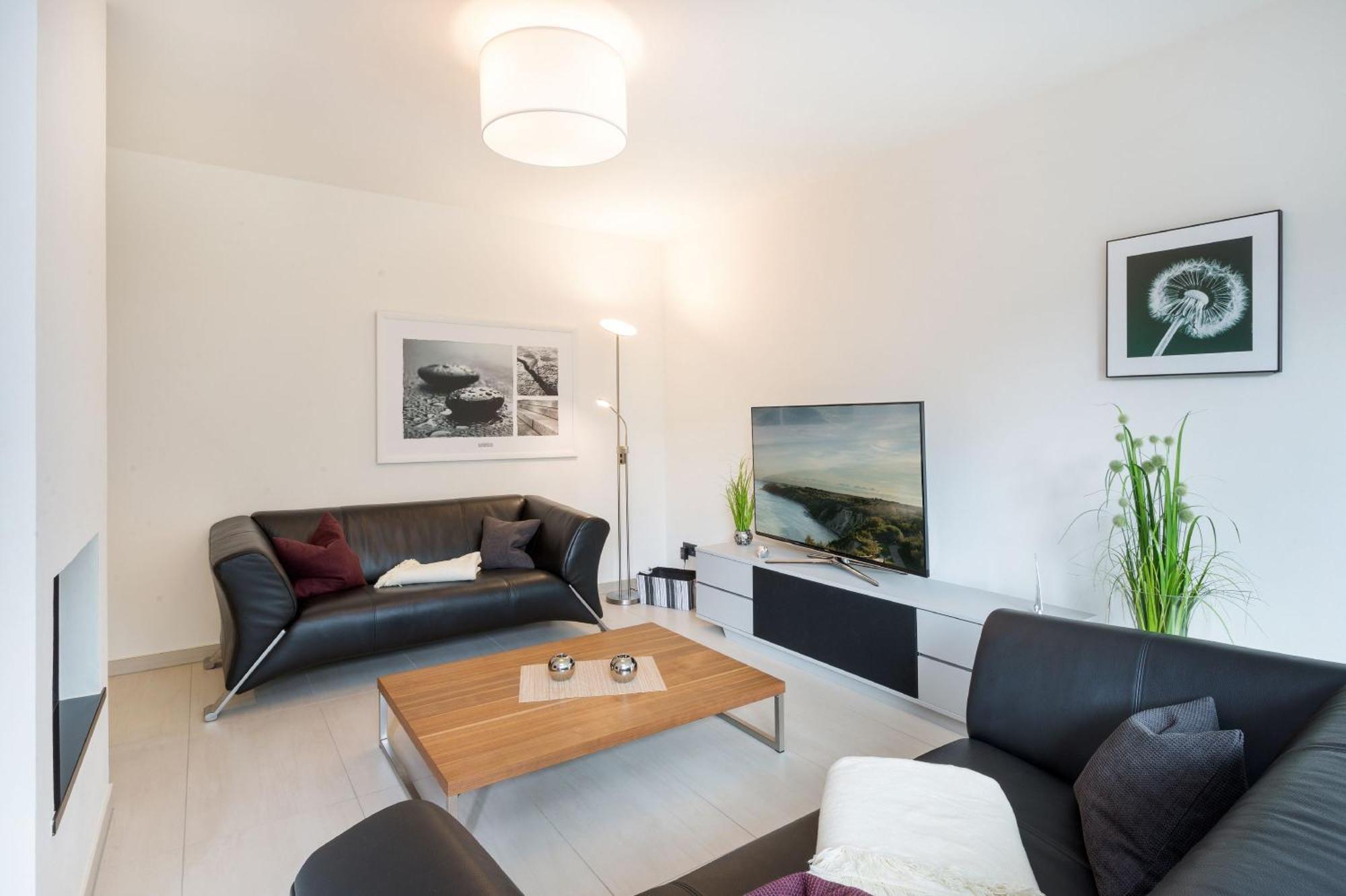 Residenz Mare Baltikum Fewo 3 - Strandnah, Terrasse, Sauna يوليوسروه المظهر الخارجي الصورة